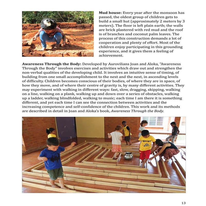 What is special about the Kindergarten in Auroville?