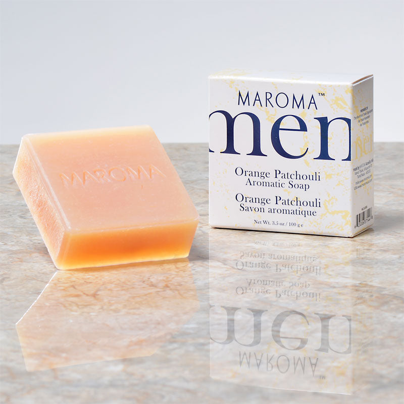 Maroma Men Aromatic Soap 100g - Orange Patchouli