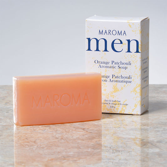 Maroma Men Aromatic Soap 150g - Orange Patchouli