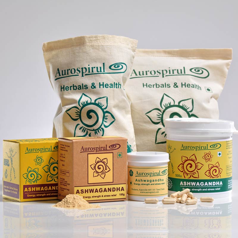 ASHWAGANDHA - CERTIFIED ORGANIC