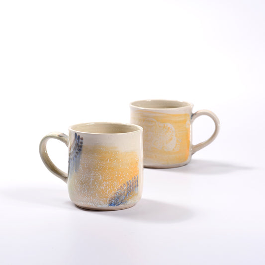 Coffee Mug - Eli Orange - Set of 2