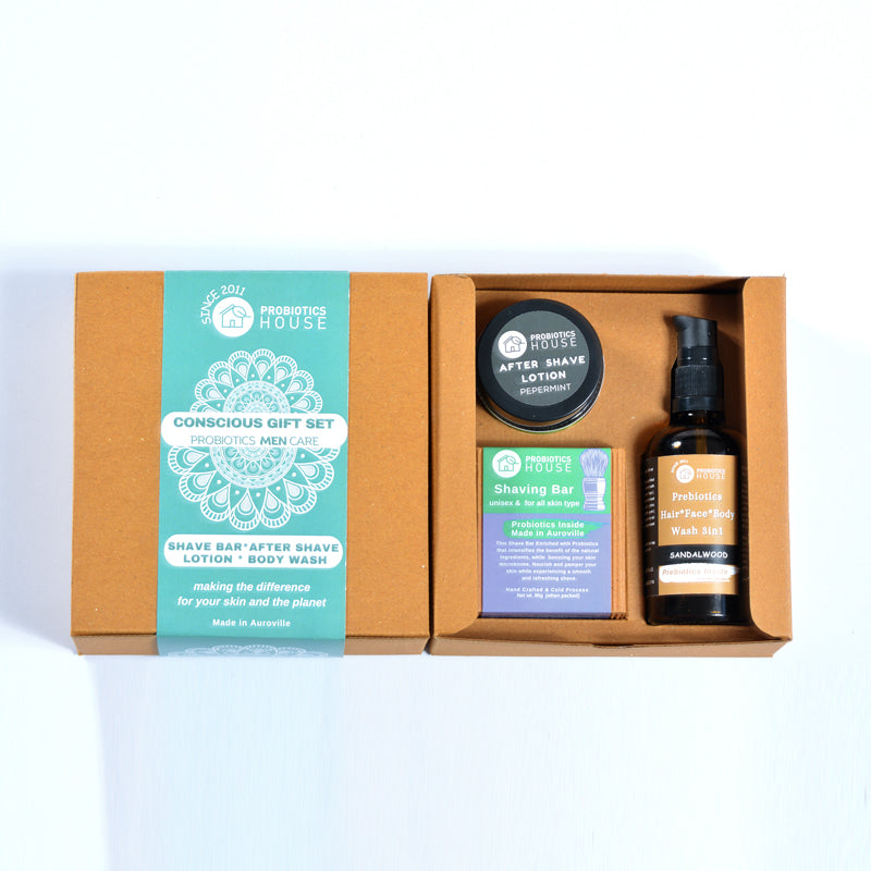 CONSCIUOS GIFT SET - PRE & PROBIOTICS MEN CARE