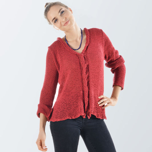 Haendl Organic Cotton Hand Knit Jacket