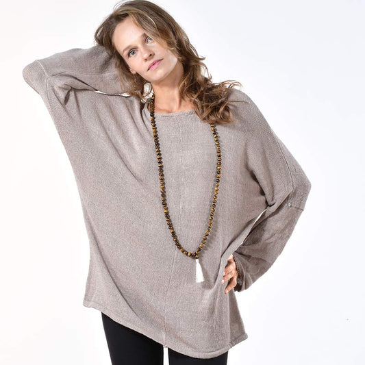 Jill Silk Pullover