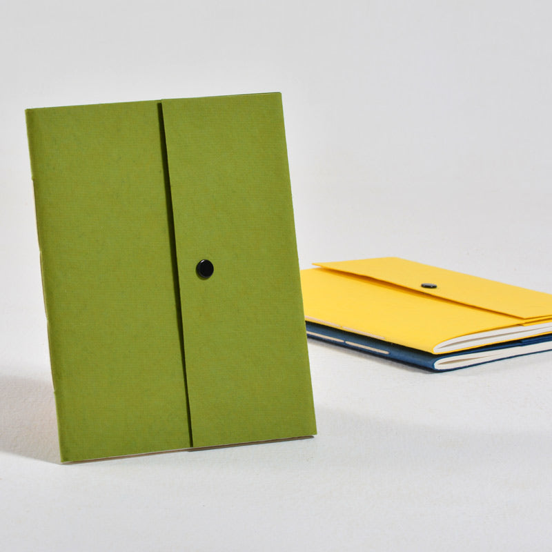 Button Notebook - Plain