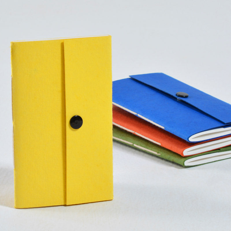 Button Notebook - Plain