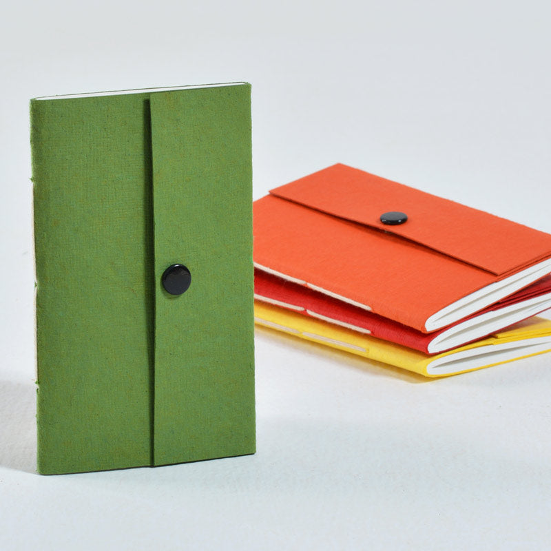 Button Notebook - Plain