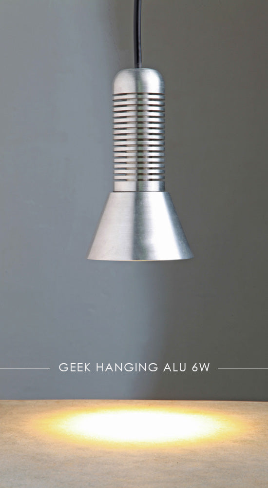 Geek Aluminum Hanging Lamp