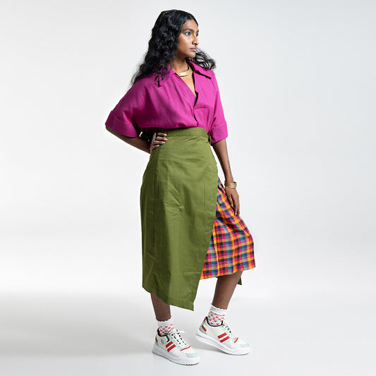 KATANI WRAP SKIRT