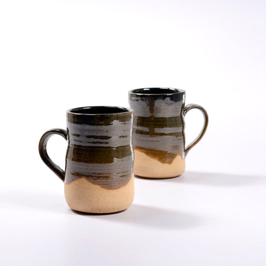 Mug XL - D Green - Set of 2