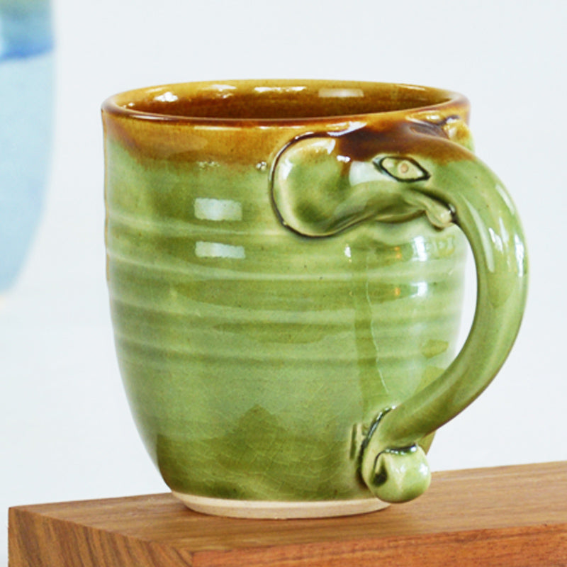 Elephant Mug -Green