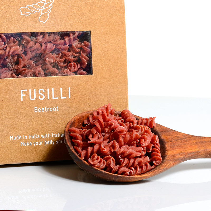 FUSILLI PASTA - BEETROOT