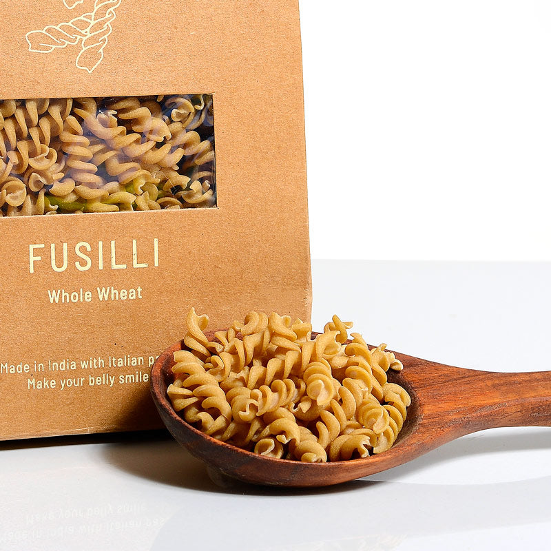 FUSILLI PASTA - WHOLE WHEAT