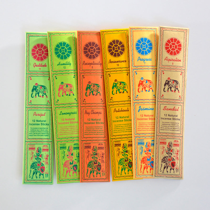 Petals Incense Sticks Collection - Pack of 12