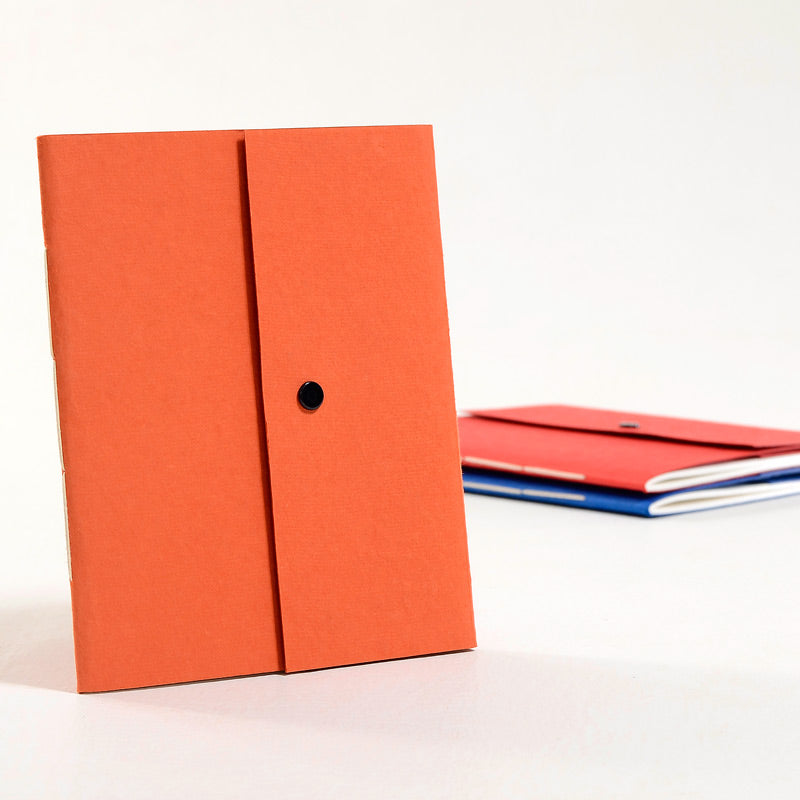 Button Notebook - Plain