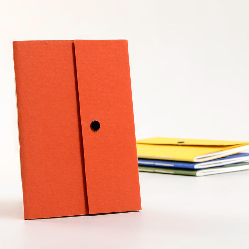 Button Notebook - Plain