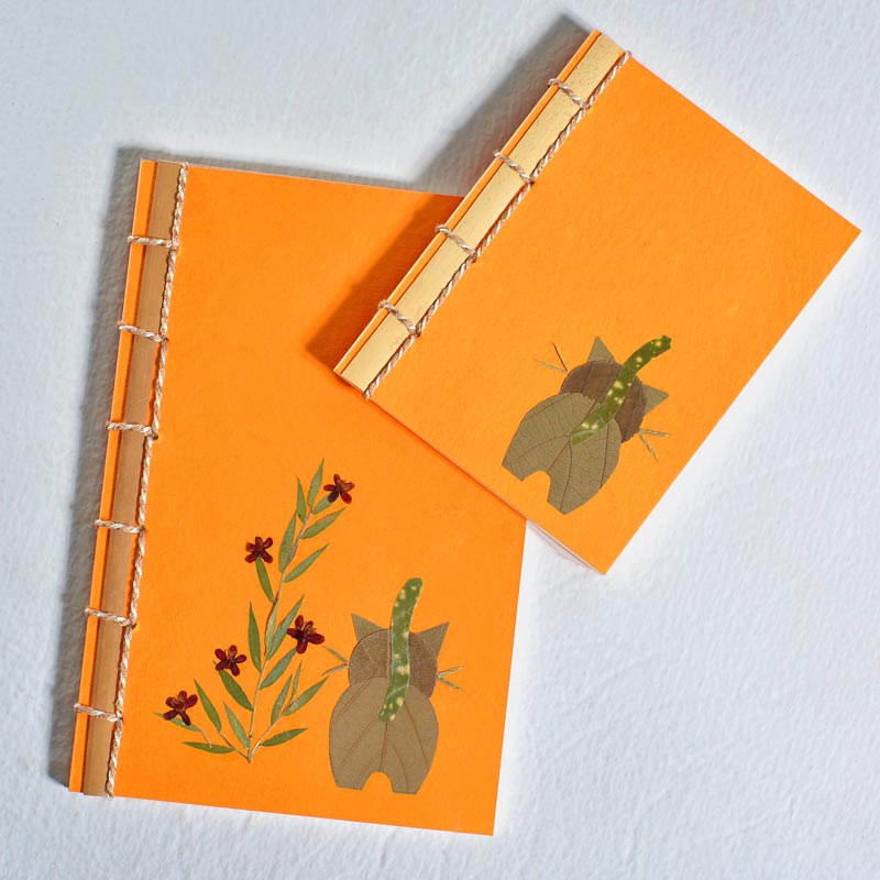 Bamboo notebook - set of 2