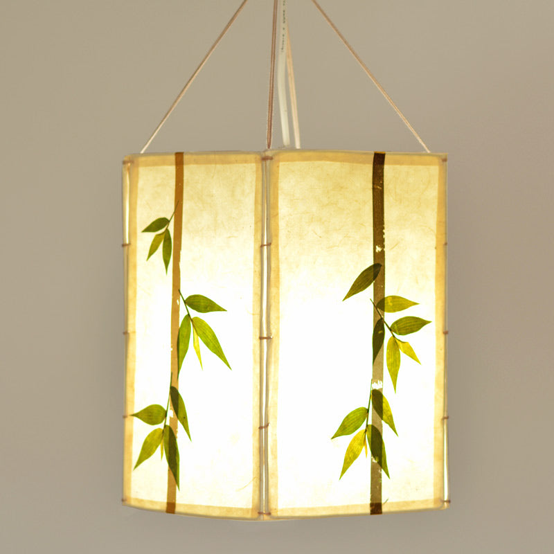 Hanging Lampshade - Bamboo