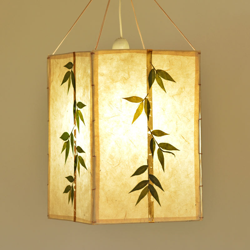 Hanging Lampshade - Bamboo