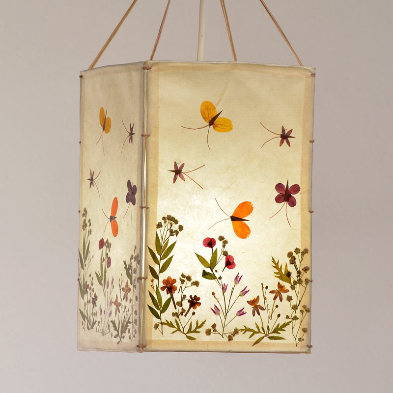 Hanging Lampshade - Garden