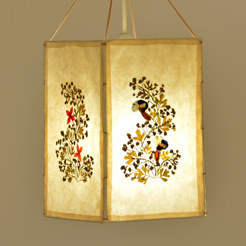 Hanging Lampshade - Flower