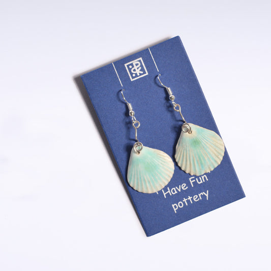 Turquoise Shell Earring