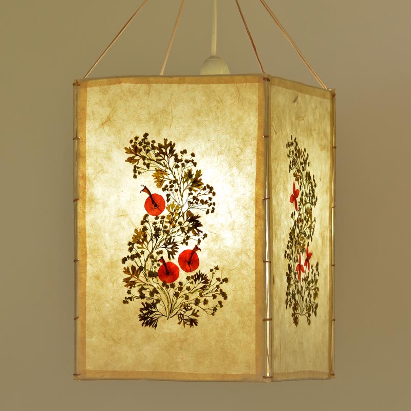 Hanging Lampshade - Flower