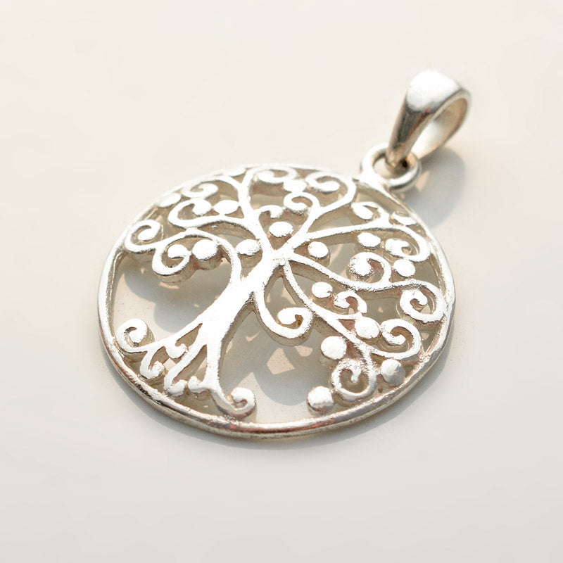 Tree of Life Silver Pendant