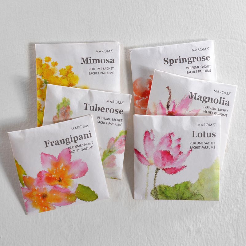 Flower perfume sachet