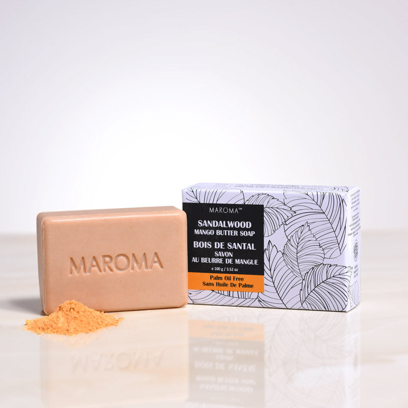 Gentle Scrub Mango Butter Soap - Sandalwood