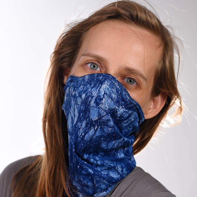 Bandana with bamboo inner layer