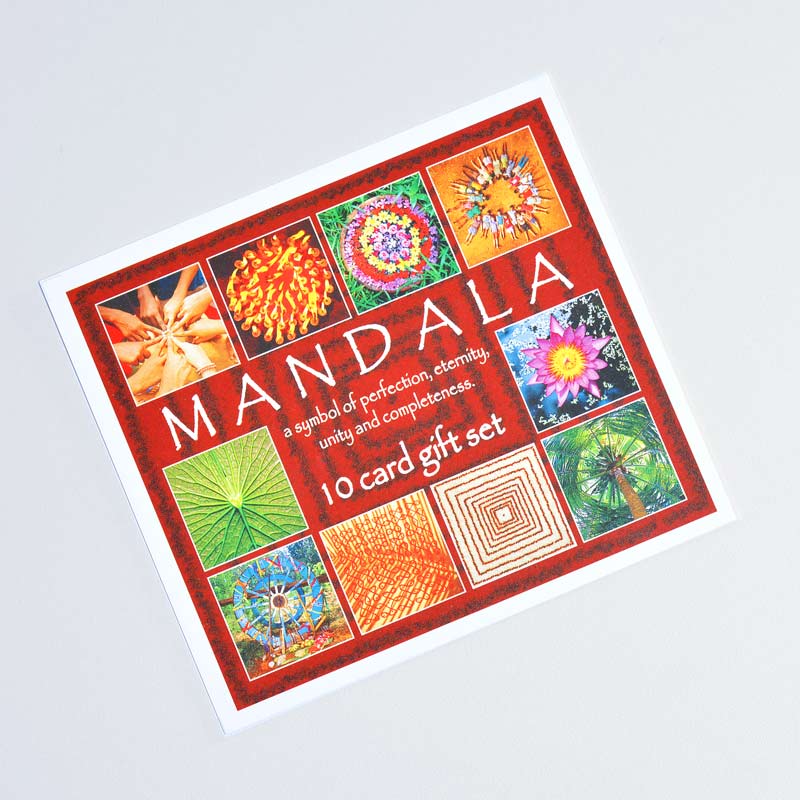 Mandala 10 postcards gift set