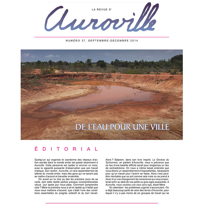 La Revue d'Auroville