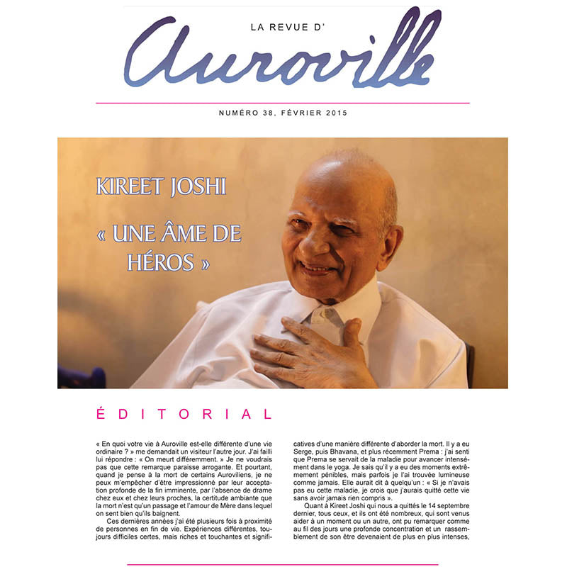 La Revue d'Auroville