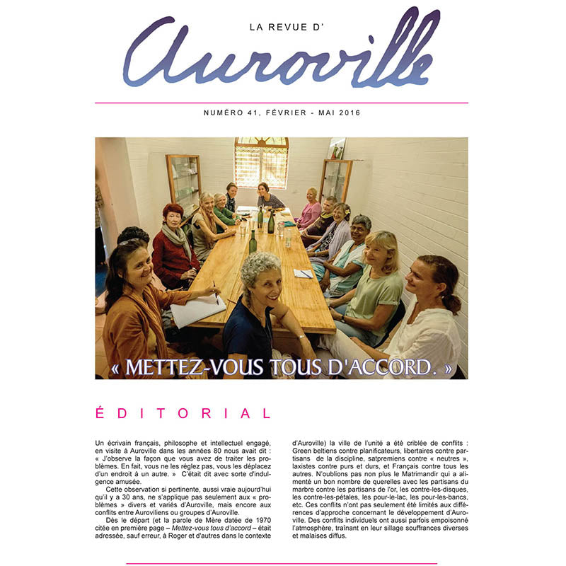 La Revue d'Auroville