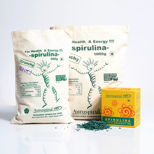 SPIRULINA CHILI CRUNCHY